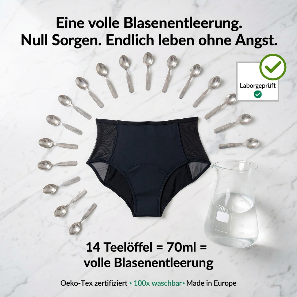 Keex Unterwäsche bei Blasenschwäche